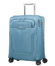 SAMSONITE Valise DUOSPHERE, valise cabine, spinner, extensible bleu niagara - Valises cabine - 1