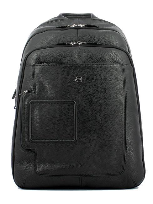 PIQUADRO Sac a dos Ligne VIBE OUT, en cuir, pour ordinateur portable jusqu'à 13" Noir - Sacs à dos pour ordinateur portable