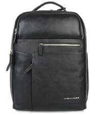 PIQUADRO Sac a dos Ligne CARY, pour ordinateur portable 15,6" Noir - Sacs &agrave; dos pour ordinateur portable - 1
