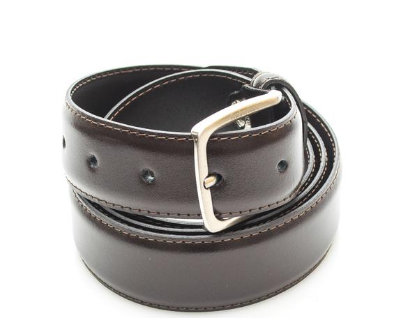 TIMBERLAND Ceinture CLASSIC, en cuir, Made in Italy cacao - Ceintures