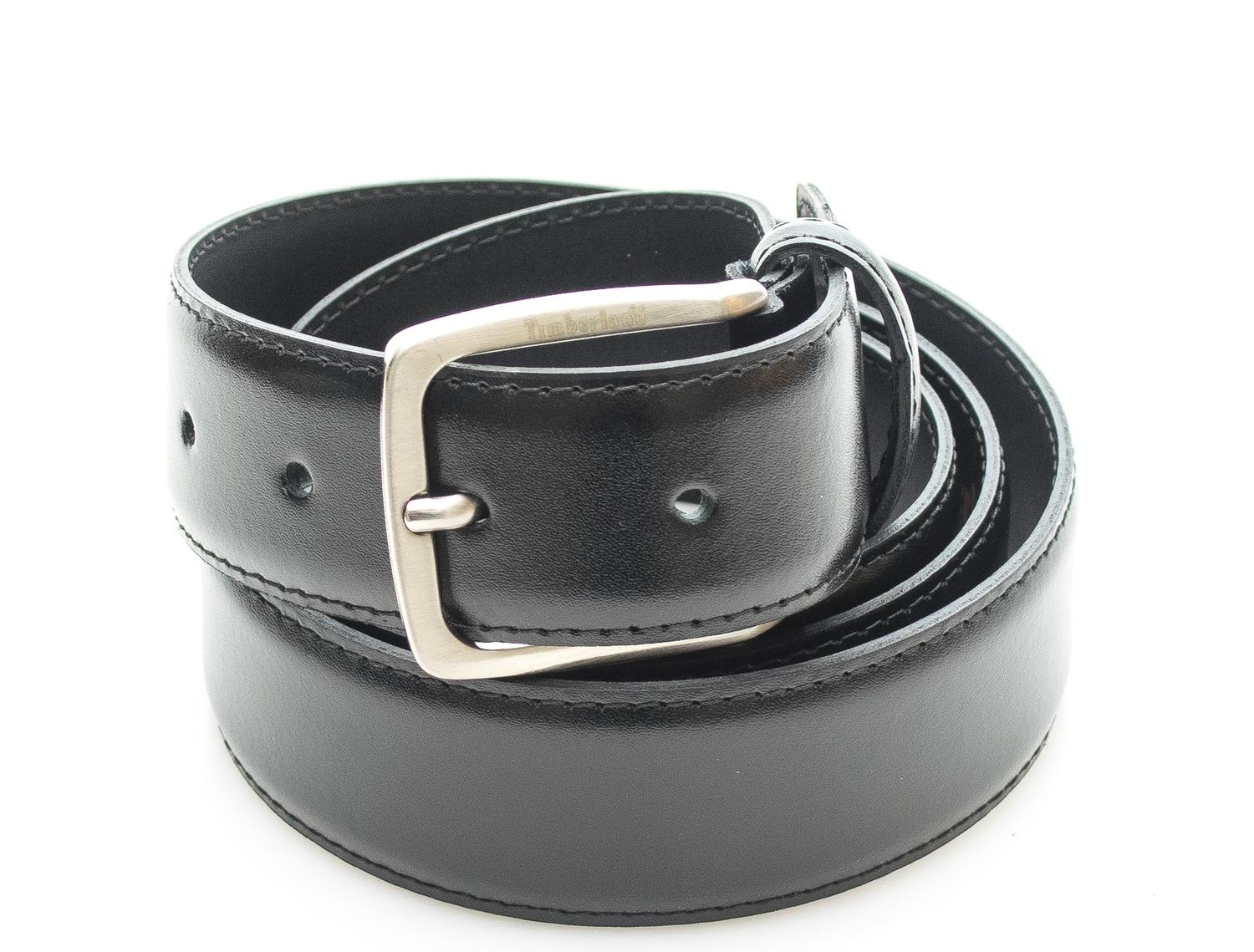 Timberland Ceinture Classic En Cuir Made In Italy Noir Achetez A Prix Outlet