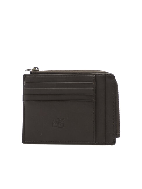 TIMBERLAND Portefeuille NEW en cuir DarkBrown - Portefeuilles Homme