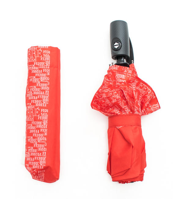 FERRÈ Parapluie FERRÃˆ Ouverture et fermeture automatique, en polyester ROUGE - Parapluies