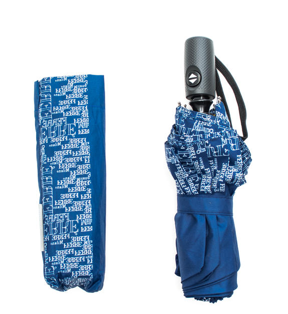 FERRÈ Parapluie FERRÃˆ Ouverture et fermeture automatique, en polyester bleu - Parapluies