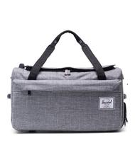HERSCHEL Sac polochon OUTFITTER, avec bretelles r&eacute;tractables RAVEN CROSSHATCH - Sacs de voyage - 1