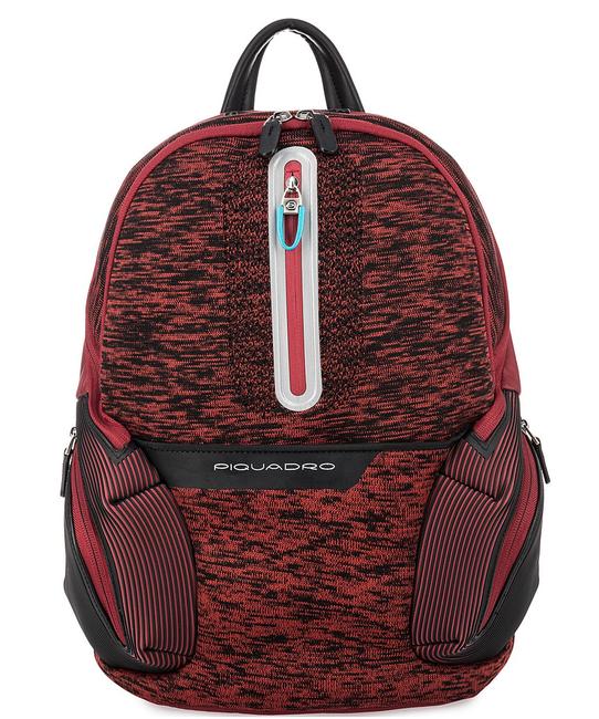 PIQUADRO Sac à dos Support PC 13 "ligne COLEOS ACTIVE, avec batterie ROUGE - Sacs à dos pour ordinateur portable