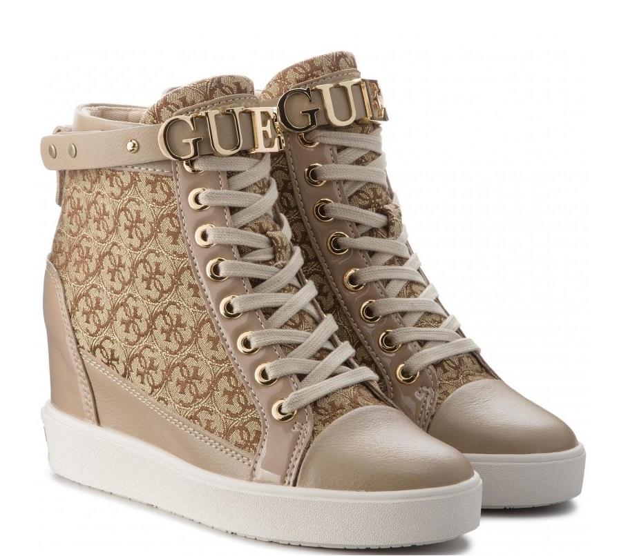 Guess Furrley, Bottes Hautes Femme, Beig Guess Furrley, Bottes Hautes Femme, Beig
