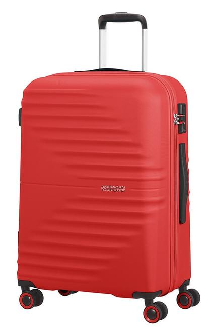 AMERICAN TOURISTER Chariot WAVETWISTER, taille moyenne VIVID RED - Valises Rigides