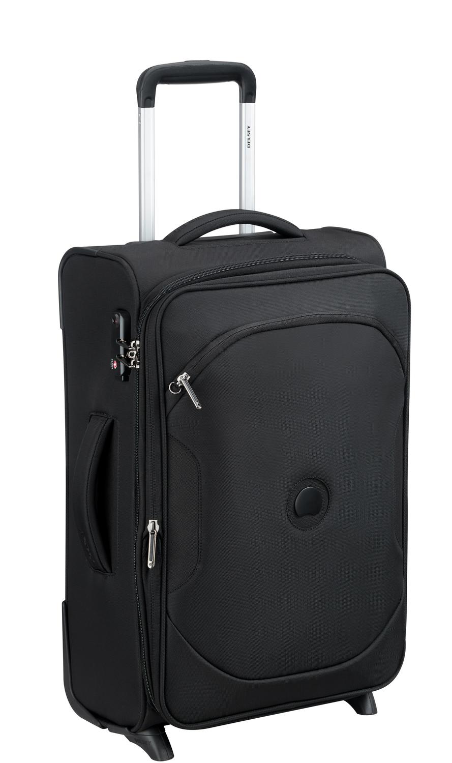 Delsey Valise ULite Classic, Valise Cabine Extensible Noir Achetez À Prix Outlet!