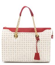 POLLINI Heritage Classic Sac cabas &agrave; main, avec bandouli&egrave;re Ivoire / lac - Sacs pour Femme - 1
