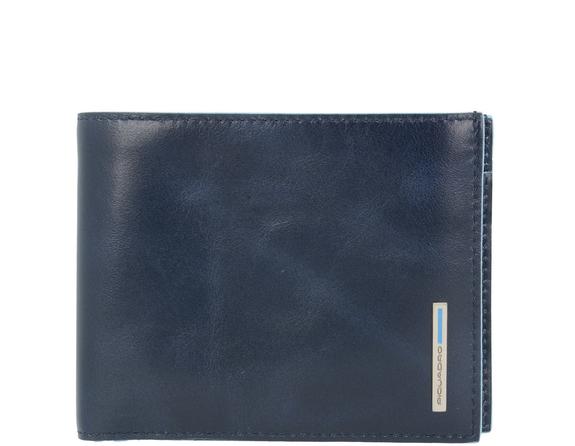 PIQUADRO Portefeuille CARRE BLEU bleu - Portefeuilles Homme