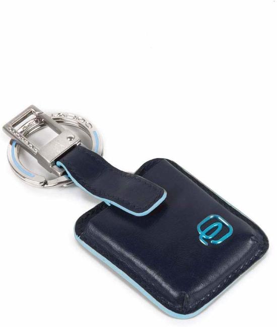 PIQUADRO Porte-clés BLUE SQUARE, avec dispositif CONNEQU bleu - Porte-clés
