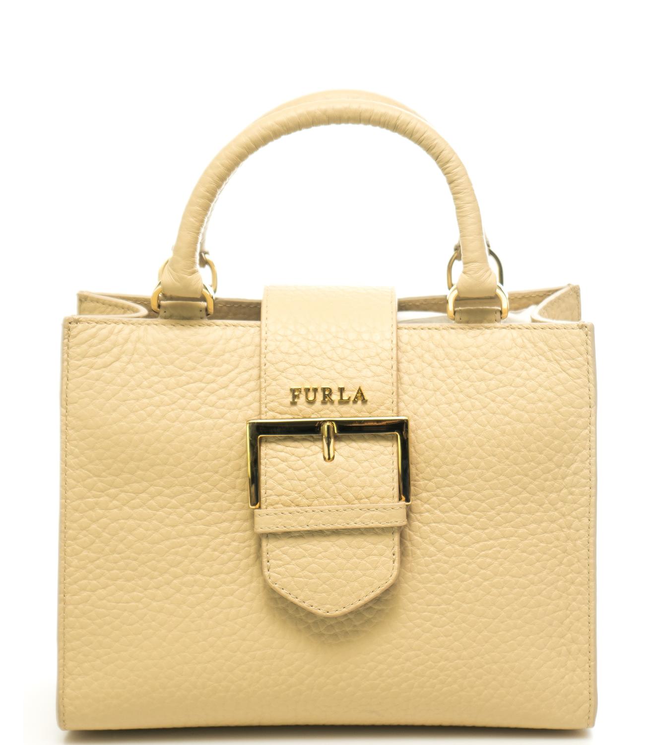Furla Flo Small Tote Sac A Main Bandouliere Maple Achetez A Prix Outlet