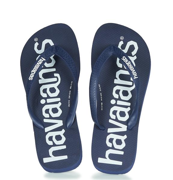 HAVAIANAS TOP LOGOMANIA Tongs TOP LOGOMANIA navyblu - Chaussures unisexe
