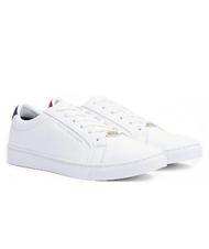 TOMMY HILFIGER  ESSENTIAL CUPSOLE, Sneakers en cuir - Chaussures Femme