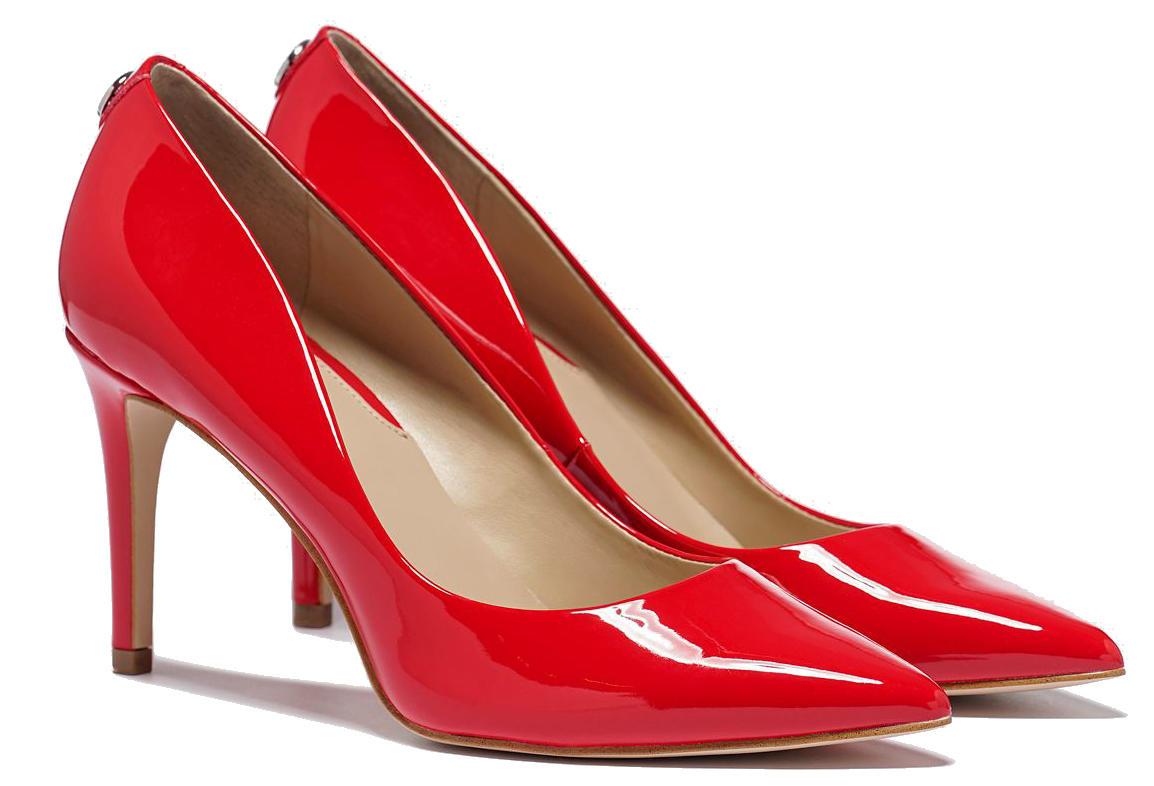 escarpins guess rouge