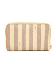 YNOT DE CE NU? RIGATO Portefeuille avec porte-monnaie beige ray&eacute; - Portefeuilles Femme - 1