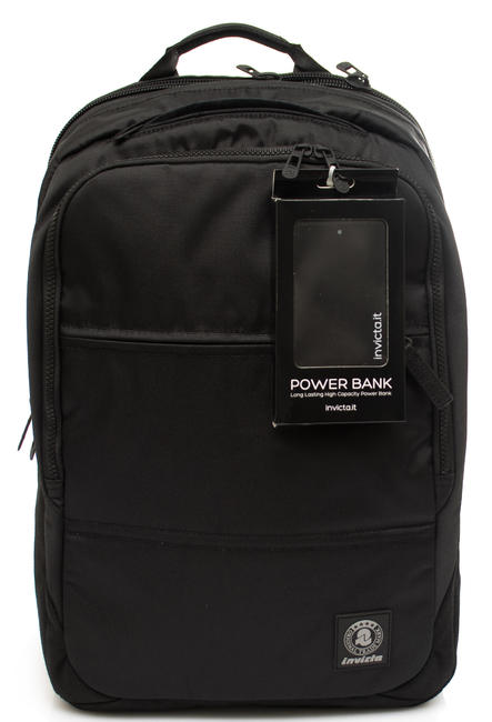 INVICTA Sac a dos Ligne BIZ L TECH, pour ordinateur portable de 15,6'' total / noir - Sacs à dos pour l'École & les Loisirs
