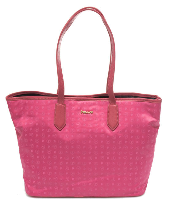 POLLINI Heritage Soft Sac cabas porté épaule, avec pochette ROSE - Sacs pour Femme