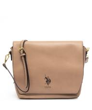 U.S. POLO ASSN. S.U.A. POLO ASSN. CHEYENNE Petit sac &agrave; bandouli&egrave;re taupe clair - Sacs pour Femme - 1