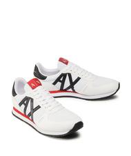 ARMANI EXCHANGE RIO Baskets basses MULTICOLORE / OP.WHITE + NOIR - Chaussures Homme - 1