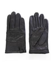 ARMANI EXCHANGE  Gants en cuir pour hommes NOIR - Gants - 1