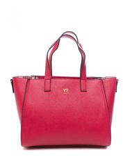 YNOT  BREEZE Shoppin Bag &agrave; la main, avec bandouli&egrave;re FUXIA - Sacs pour Femme - 1