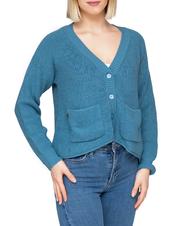MANILA GRACE  Cardigan asym&eacute;trique - Chandails pour femmes
