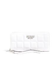 GUESS  Portefeuille zipp&eacute; KAMINA L blanc - Portefeuilles Femme - 1
