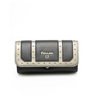 POLLINI  Portefeuille femme Noir - Portefeuilles Femme - 1