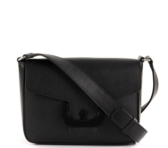 COCCINELLE Ambrine Soft Mini sac en bandoulière en cuir Noir - Sacs pour Femme
