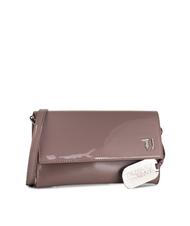 TRUSSARDI T EASY CITY Pochette &agrave; bandouli&egrave;re Rose fonc&eacute; - Sacs pour Femme - 1