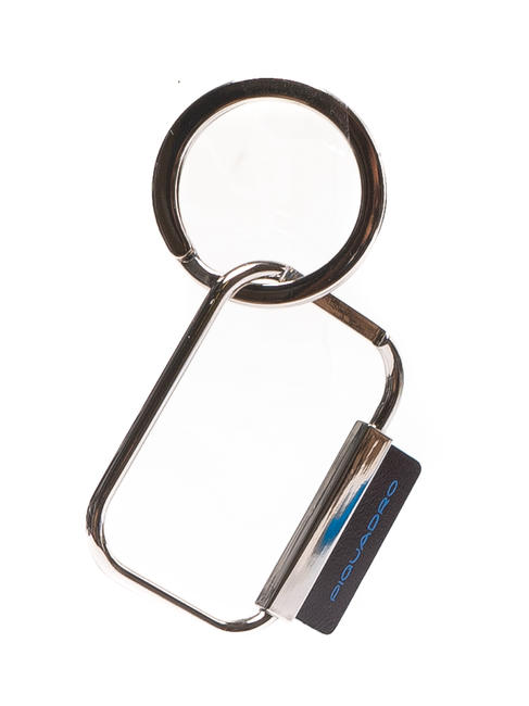 PIQUADRO BLUE SQUARE Porte-clés en métal ACAJOU - Porte-clés