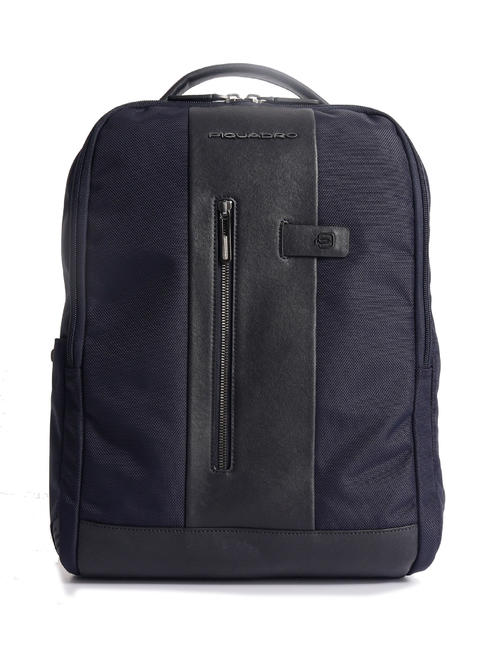 PIQUADRO BRIEF 2 sac à dos pour ordinateur portable et support ipad en tissu recyclé bleu - Sacs à dos pour ordinateur portable