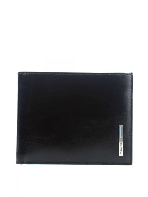 PIQUADRO Portefeuille CARRE BLEU Noir - Portefeuilles Homme