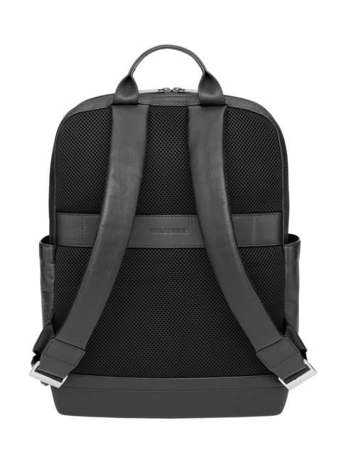 Sac &agrave; dos MOLESKINE Ligne CLASSIC, Etui 15 "pour PC, en cuir le noir - Sacs &agrave; dos pour ordinateur portable