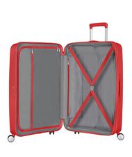 AMERICAN TOURISTER SOUNDBOX SPINNER Chariot moyen, extensible rouge corail - Valises Rigides - 2