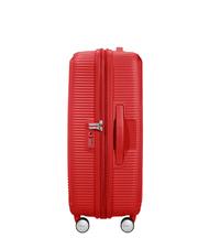 AMERICAN TOURISTER SOUNDBOX SPINNER Chariot moyen, extensible rouge corail - Valises Rigides - 4