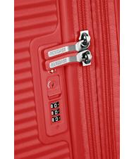 AMERICAN TOURISTER SOUNDBOX SPINNER Chariot moyen, extensible rouge corail - Valises Rigides - 6