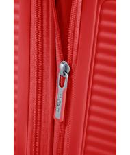 AMERICAN TOURISTER SOUNDBOX SPINNER Chariot moyen, extensible rouge corail - Valises Rigides - 7