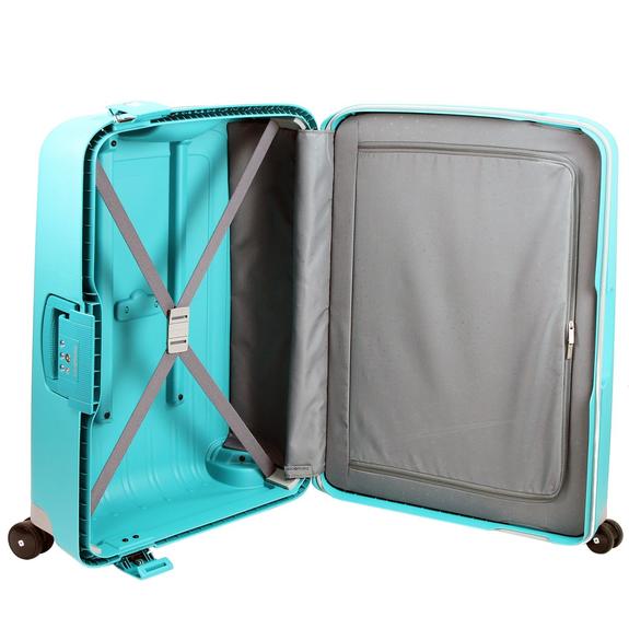 Valise Ligne S'CURE, taille extra-large AQUA BLEU - Valises Rigides