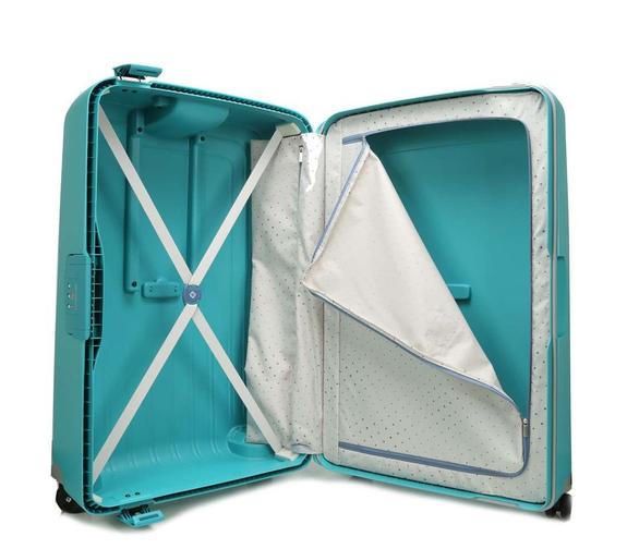 Valise Ligne S'CURE, taille extra-large AQUA BLEU - Valises Rigides
