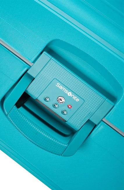Valise Ligne S'CURE, taille extra-large AQUA BLEU - Valises Rigides