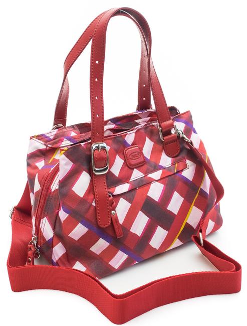 X-Bag Shopping Sac &agrave; main bandouli&egrave;re ROUGE - Sacs pour Femme