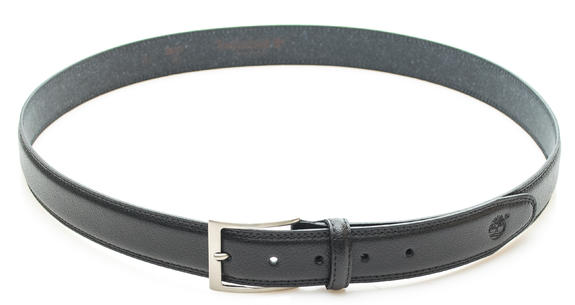 Ceinture CLASSIC, en cuir grainé NOIR - Ceintures