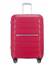 SAMSONITE Valise Ligne FLUX. taille moyenne rouge granité - Valises Rigides - 3