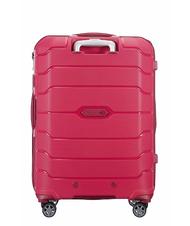 SAMSONITE Valise Ligne FLUX. taille moyenne rouge granité - Valises Rigides - 5