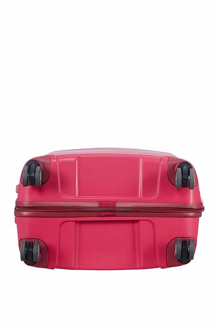 Valise Ligne FLUX. taille moyenne rouge granité - Valises Rigides