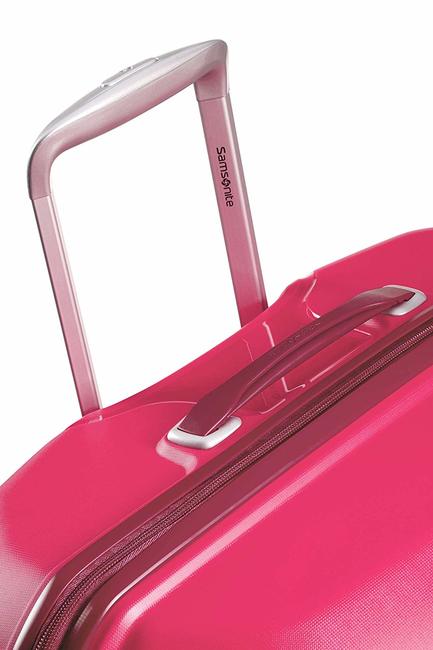 Valise Ligne FLUX. taille moyenne rouge granité - Valises Rigides