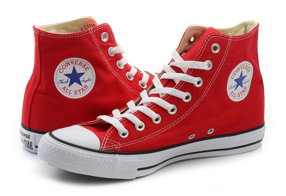 All Star High Top CHUCK TAYLOR, en toile ROUGE - Chaussures unisexe